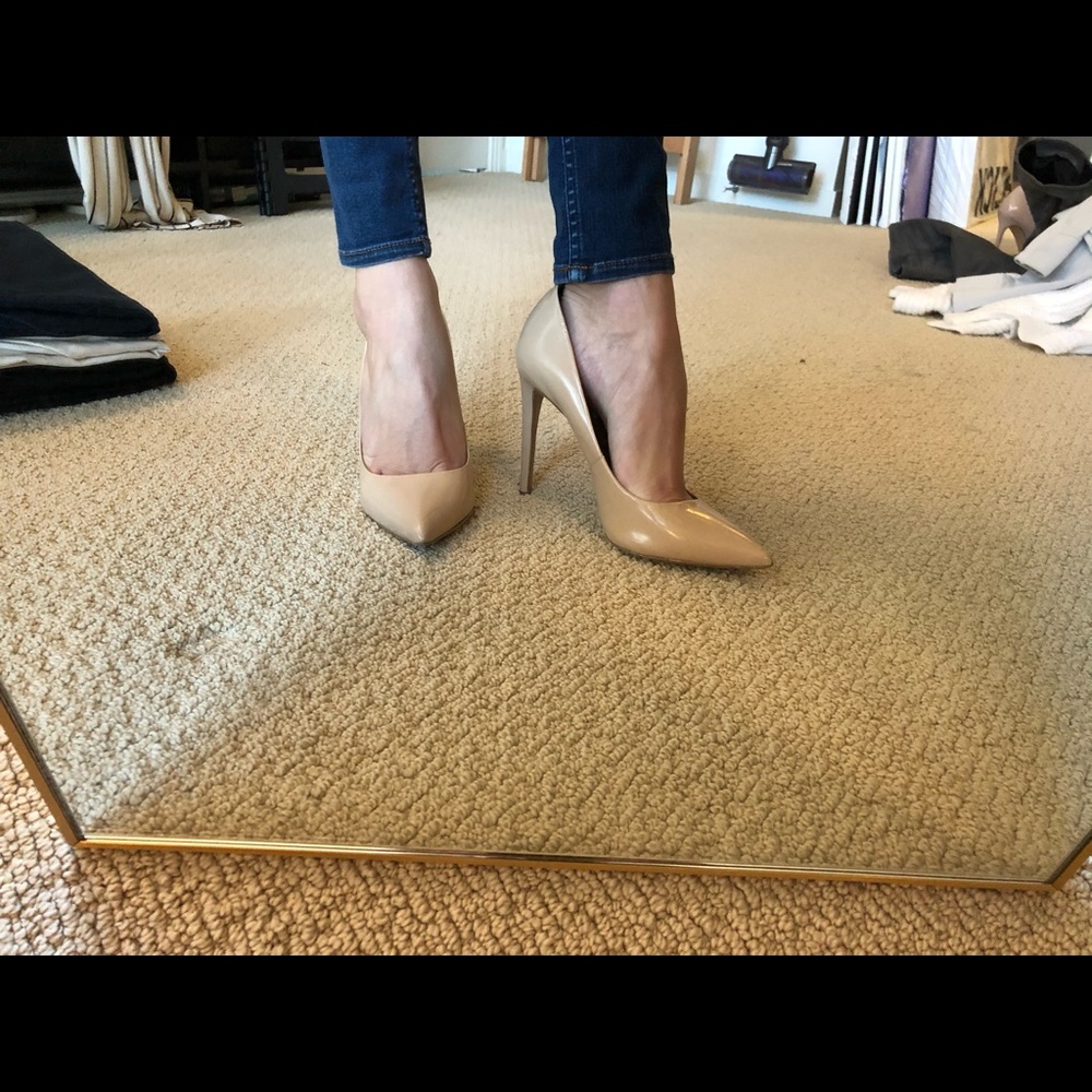 Steve Madden Nude Stiletto Heels